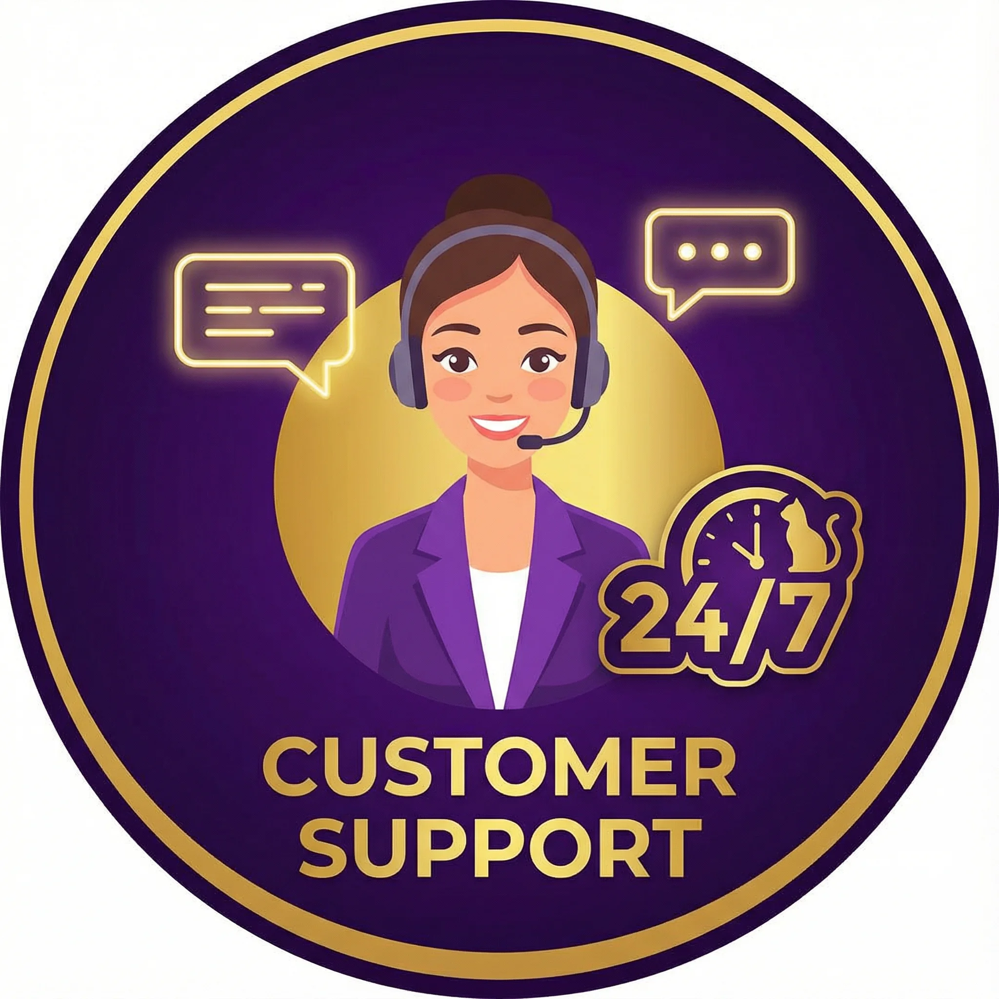 Chat en vivo 24/7 con soporte en español